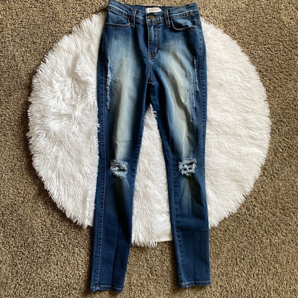 Vibrant‎ Jeans Stretchy Womens Size 3